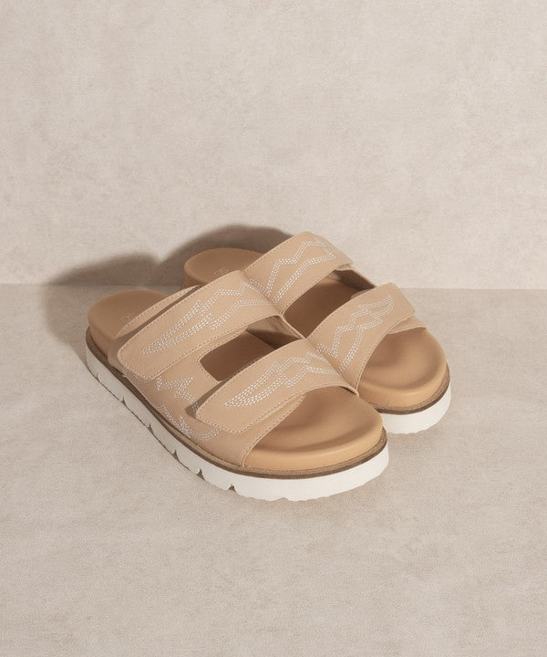 OASIS SOCIETY Layla - Embroidered Slide