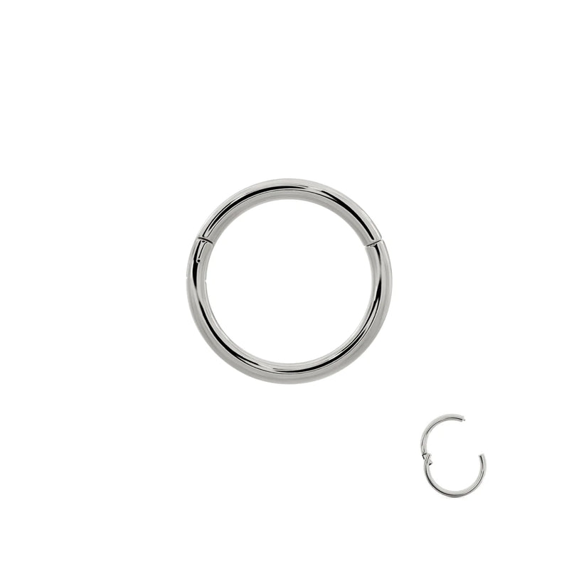 BASIC STEEL SEAMLESS CLICKER RING